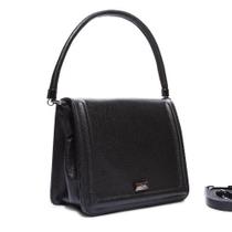 Bolsa pequena estruturada em couro modelo marisa