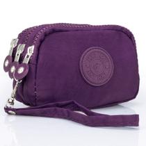 Bolsa Pequena Feminina De Mão Carteira Com Alça Necessaire Bolsa Pequena Feminina De Mão Carteira Com Alça Necessaire