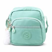 Bolsa Pequena Feminina Transversal Nylon Com Alça Ajustável Moderna Leve Dia a Dia Estilo Casual Bolsa Pequena Feminina Transversal Nylon Com Alça Ajustável Moderna Leve Dia a Dia Estilo Casual