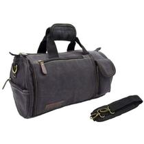 Bolsa Pequena Mala Viagem Mão Lona Preta R033 Bolsa Pequena Mala Viagem Mão Lona Preta R033