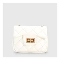 Bolsa Pequena Mini Bag Alça Corrente Transversal - Bella Paulla Bolsa Pequena Mini Bag Alça Corrente Transversal - Bella Paulla