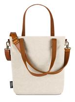 Bolsa Pequena Moderna - Cores Amêndoa e Vidoeiro Bolsa Pequena Moderna - Cores Amêndoa e Vidoeiro