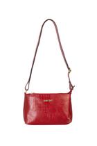 Bolsa pequena transversal de couro Iris