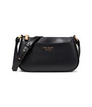 Bolsa Pequena Transversal Kate Spade Bleecker em Couro Preta