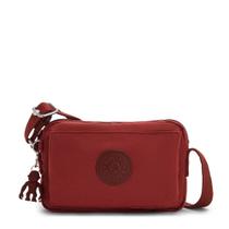 Bolsa Pequena Transversal Kipling Abanu Dusty Carmine