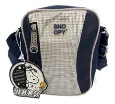 Bolsa Pequena Transversal Snoopy Azul Sp12001az