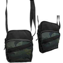 Bolsa Pequena Transversal Tiracolo Shoulder Bag Camuflada Conquista