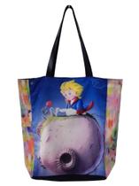 Bolsa Pequeno Príncipe Sacola Ecobag Lateral Floral Bolsa Pequeno Príncipe Sacola Ecobag Lateral Floral