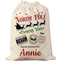 Bolsa Personalizada com Cordão Santa Sack On The Rox