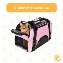 Bolsa Pet De Transporte Aéreo Avião Cão Gato Viagem Premium