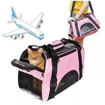 Bolsa Pet De Transporte Aéreo Avião Cão Gato Viagem Premium - Langeloh pet store