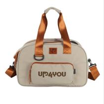 Bolsa Pet para Viagens Alça Transversal Grande PLUSH Up4you