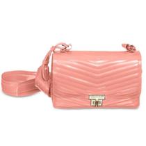Bolsa Petite Jolie Hanna - Rosa Antigo e Ouro
