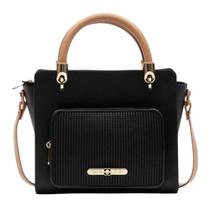 Bolsa Petite Jolie Jully PJ11164 PRETO/AVELA