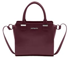 Bolsa Petite jolie Love Bag Bordô Ombro PJ5214 Transversal - Nova