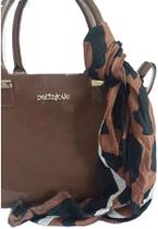 Bolsa Petite Jolie Love chocolate PJ11352