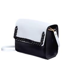 Bolsa Petite Jolie Match Preta/Branca PJ10373 Bolsa Petite Jolie Match Preta/Branca PJ10373