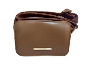 Bolsa Petite Jolie Pop Matte Marrom Ombro PJ11295 Transversal Nova Bolsa Petite Jolie Pop Matte Marrom Ombro PJ11295 Transversal Nova
