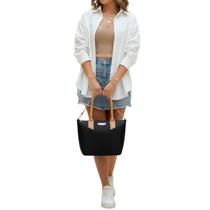 Bolsa Petite Jolie Shopping Saffiano Grande Feminina Bolsa Petite Jolie Shopping Saffiano Grande Feminina