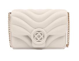 Bolsa Petite Jolie Sophy Nude Clara Creme Ombro PJ10980 Transversal Nova Bolsa Petite Jolie Sophy Nude Clara Creme Ombro PJ10980 Transversal Nova