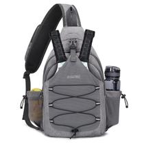 Bolsa Pickleball G4Free Large Crossbody Sling cinza claro