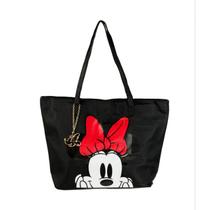 Bolsa Pingente Dourado Minnie 32x16x46cm - Disney DMZ9003-MK1-D