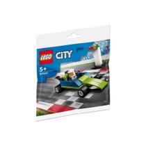 Bolsa plástica de brinquedo LEGO City Race Car 30640 com motorista de 6 anos ou mais
