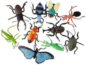 Bolsa plástica para insetos Toy Wild Republic para crianças, 10 peças