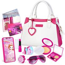 Bolsa Play Purse Shemira Play para meninas de 3 a 8 anos com acessórios