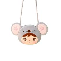Bolsa plush jimbao ratinha alca tiracolo - metoo