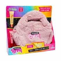 Bolsa Plush Luxo c/ 2 Gloss Labial Vegano - Polibrinq