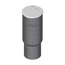 Bolsa Pneumática Suspensão Eixo c/ Base Scania P S4 S5 NTG