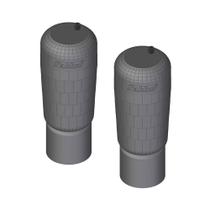 Bolsa Pneumática Suspensão Eixo s Sensor MB Axor Import 2 Un