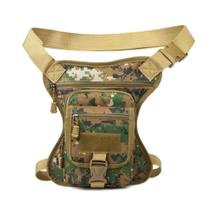 Bolsa pochete de cintura, utilitária para coxa,acampamento e pesca estilosa