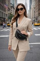 Bolsa Pochete Feminina Corrente Com Alça Transversal Bolsa Pochete Feminina Corrente Com Alça Transversal