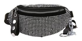 Bolsa Pochete Feminina Estilo Casual Tendencia Carnaval Strass Lançamento Bolsa Pochete Feminina Estilo Casual Tendencia Carnaval Strass Lançamento