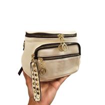 Bolsa Pochete Feminina Transversal Preto Estilosa Moda 2024