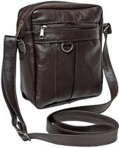 Bolsa Pochete Necessaire Shoulderbag Couro 100% Legitimo