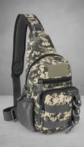 Bolsa Pochete Tática Camuflada C/ Suporte Vara Bolsa Pochete Tática Camuflada C/ Suporte Vara