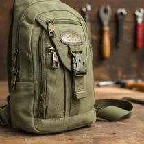 Bolsa Pochete Transversal Impermeável Lona De Qualidade Kvn