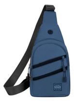 Bolsa Pochete Transversal Sports Azul Bolsa Pochete Transversal Sports Azul