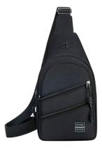 Bolsa Pochete Transversal Sports Preto Bolsa Pochete Transversal Sports Preto