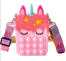 Bolsa Pop It Unicórnio à Pronta Entrega Fidget Toy Brinquedo - D&D Shop