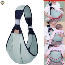 Bolsa porta bebê ajustável ergonômico e confortável para rec