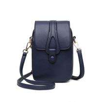 Bolsa Porta Celular Grande Carteira Preta Transversal Removível Promo Bolsa Porta Celular Grande Carteira Preta Transversal Removível Promo