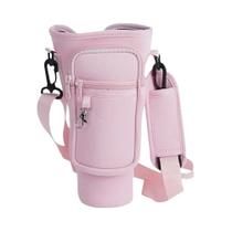 Bolsa Porta-garrafas De Água Isolada De 40 Onças Com Bolso Para Telefone E Alça De Ombro Bolsa