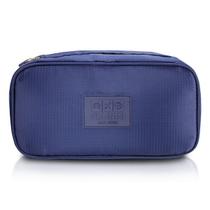 Bolsa Porta Lingerie Estampa Lisa Jacki Design - Azul escuro