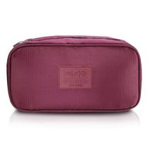Bolsa Porta Lingerie Estampa Lisa Jacki Design Vermelho Escuro Bolsa Porta Lingerie Estampa Lisa Jacki Design Vermelho Escuro