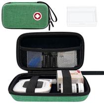 Bolsa Porta-objetos ICIMBI Estojo de Viagem para Suprimentos Diabéticos Verde Bolsa Porta-objetos ICIMBI Estojo de Viagem para Suprimentos Diabéticos Verde