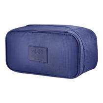 Bolsa Porta Peça Ìntima Estampa Lisa Jacki Design Azul